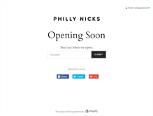 Tablet Screenshot of phillynicks.com